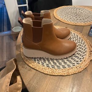Cole Haan Brown Ankle Booties